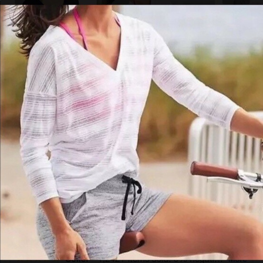 Athleta Vitality Top White